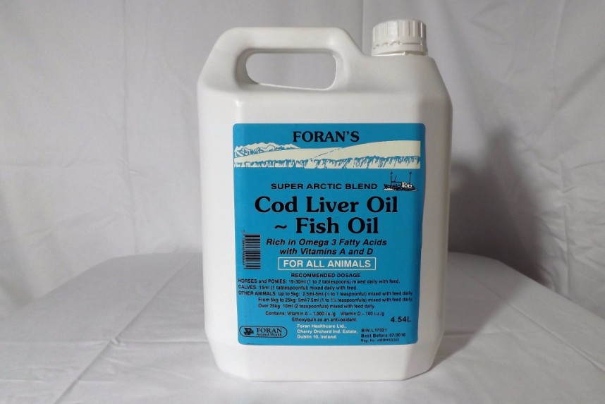 Cod Liver Oil and Fish Oil Greyhound and Petworld